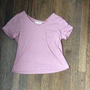 Pink tee
